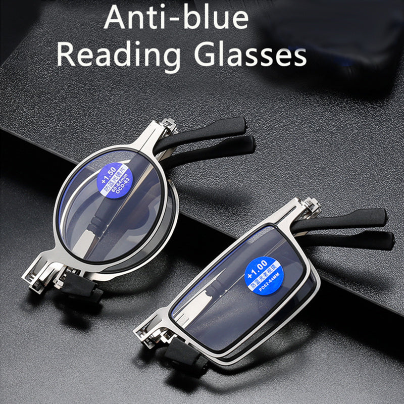 Hot Sell - Ultra Light Titanium Material Screwless Foldable Reading Glasses