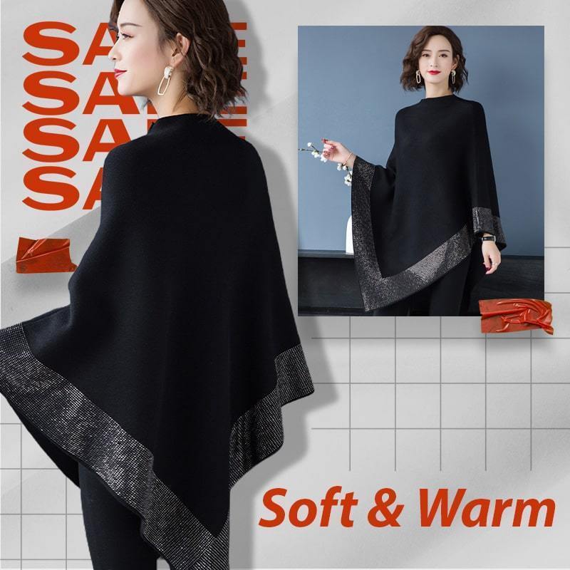 🔥Hot Sale - 52% OFF🔥Shiny Women's Wool Shawl