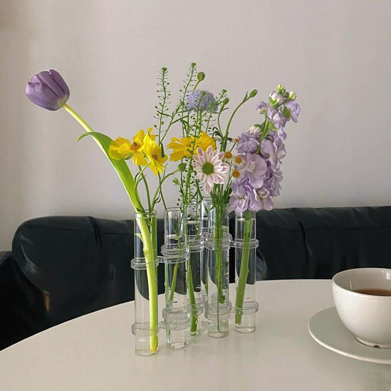 Hinged flower vase (6 pcs/8 pcs)