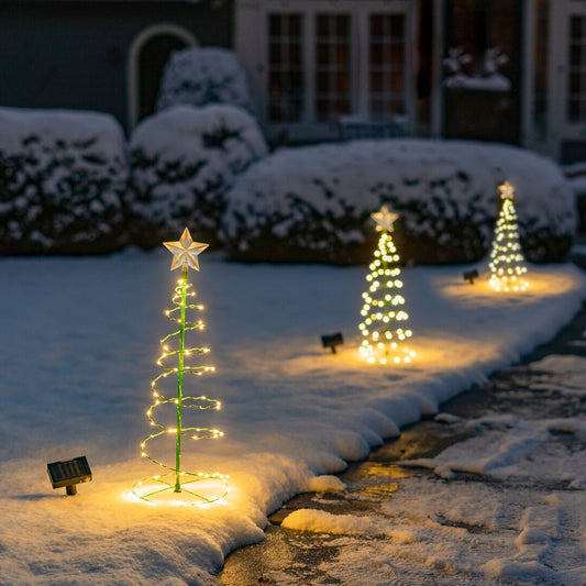 Solar Christmas Tree LED String Lights