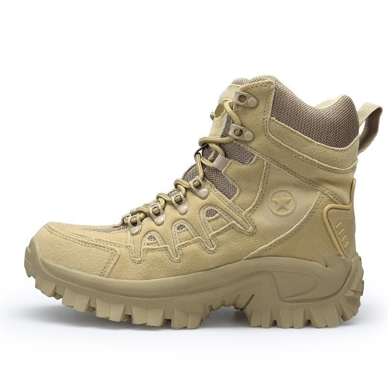 Men Outdoor Waterproof Non-Slip Hiking Boots Combat Boots - Free shipping worldwide!